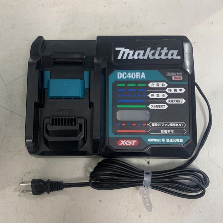  MAKITA マキタ 125mm 充電式マルノコ　40v 充電器・充電池2個（充電回数5回/12回）・ケース付