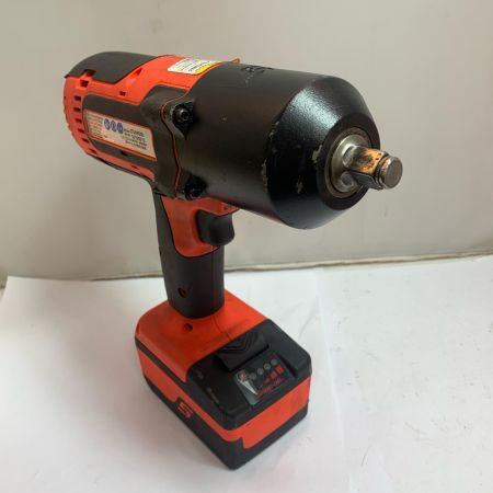  Snap-on スナップオン コードレス式 18v　インパクトレンチ　充電器・充電池2個付  CTJ88500 レッド