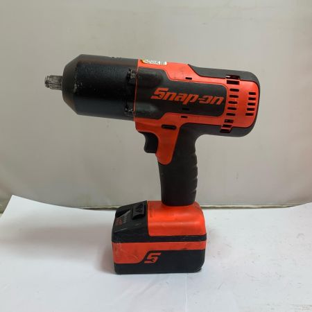  Snap-on スナップオン コードレス式 18v　インパクトレンチ　充電器・充電池2個付  CTJ88500 レッド