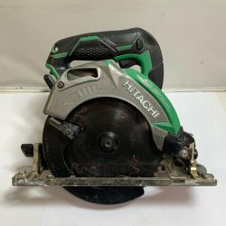 ♭♭ HITACHI 日立 18V　165mm コードレス丸ノコ　サビ、キズあり　2017.2製造　本体のみ C18DBAL グリーン Cランク