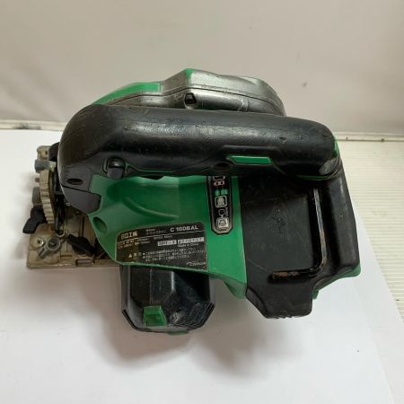  HITACHI 日立 18V　165mm コードレス丸ノコ　サビ、キズあり　2017.2製造　本体のみ C18DBAL グリーン