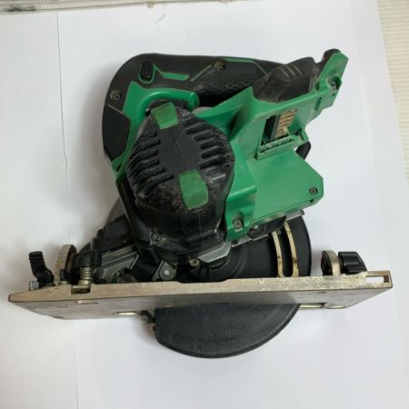  HITACHI 日立 18V　165mm コードレス丸ノコ　サビ、キズあり　2017.2製造　本体のみ C18DBAL グリーン