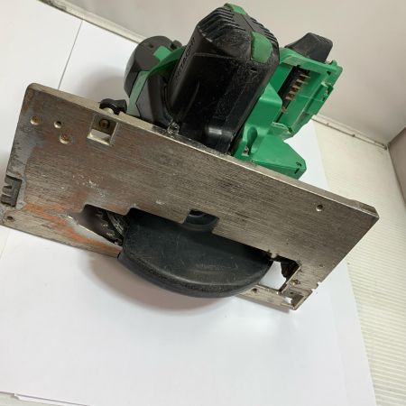  HITACHI 日立 18V　165mm コードレス丸ノコ　サビ、キズあり　2017.2製造　本体のみ C18DBAL グリーン
