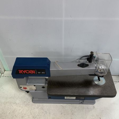  RYOBI リョービ 卓上糸のこ盤　本体のみ TF-45 ブルー