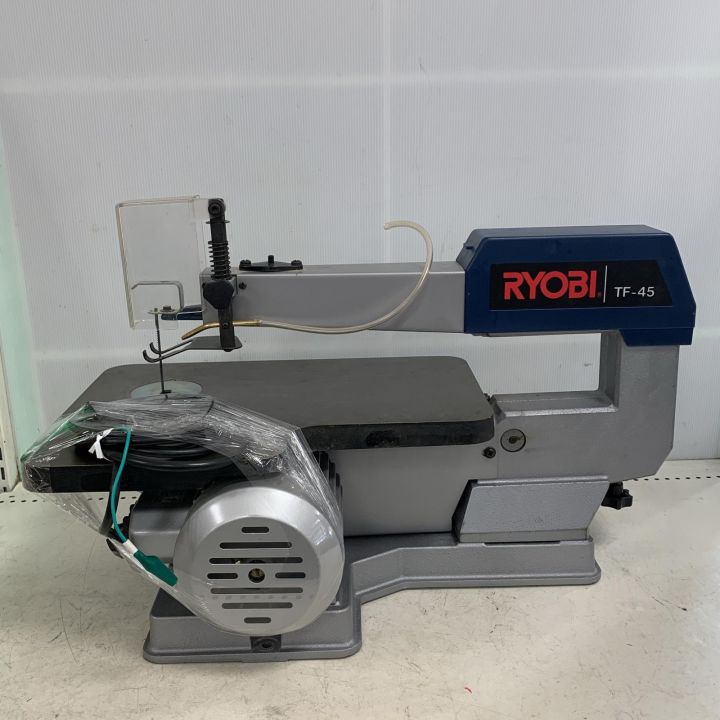 RYOBI リョービ 卓上糸のこ盤 本体のみ TF-45 ブルー - 中古工具・電動 