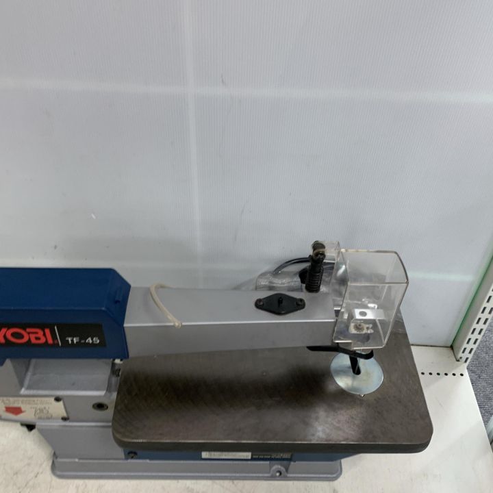 RYOBI リョービ 卓上糸のこ盤 本体のみ TF-45 ブルー - 中古工具・電動