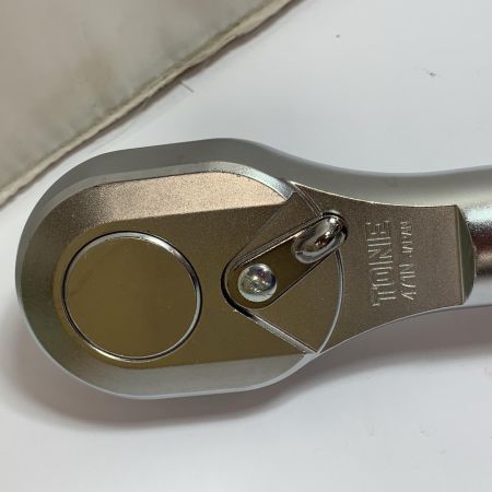  TONE トネ 差込角19.0ｍｍ ラチェットハンドル 471 シルバー