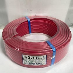 ♭♭ 弥栄電線 VVFケーブル 3×1.6ｍｍ 100m 黒、白、緑 3×1.6 100ｍ レッド Sランク