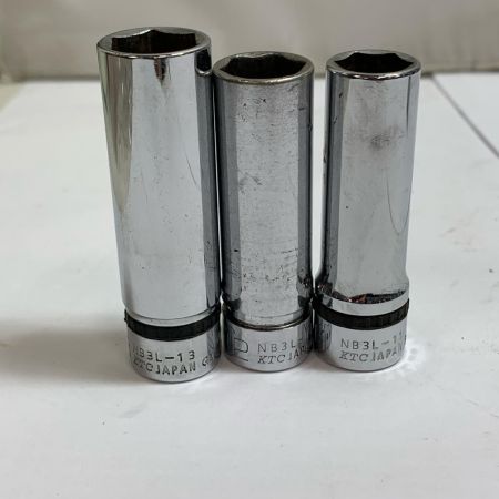  nepros 工具 ハンドツール ソケット  10点セット　18.17.16.15.13.12.11.9.8.7 NB3L