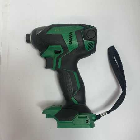  HITACHI 日立 コードレスインパクトドライバ 本体のみ WH14DKL グリーン