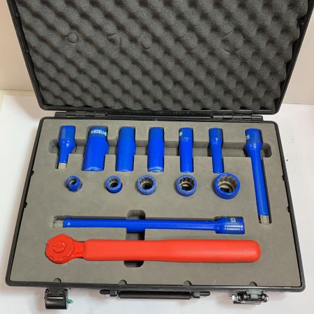  FISCO 短絡防止絶縁工具　絶縁ソケットレンチセット　使用感有