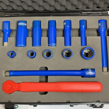  FISCO 短絡防止絶縁工具　絶縁ソケットレンチセット　使用感有