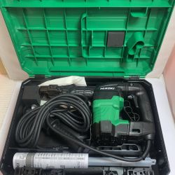 ♭♭ HiKOKI ハイコーキ ハンマ　ケース付　ハンドル/シャンク/取説付 H41SA4 グリーン Aランク