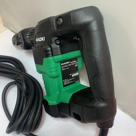  HiKOKI ハイコーキ ハンマ　ケース付　ハンドル/シャンク/取説付 H41SA4 グリーン