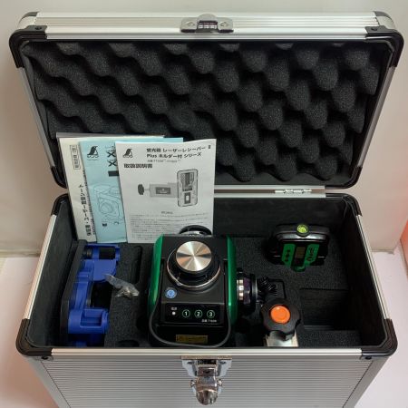  シンワ測定 レーザー墨出し器  ケース、受光器付 71608 グリーン