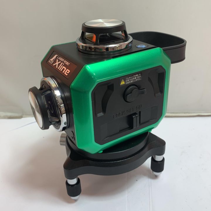 【実物】miwa ピック グリーン シンワ測定 レーザー墨出し器 ケース、受光器付 71608 グリーン - 中古