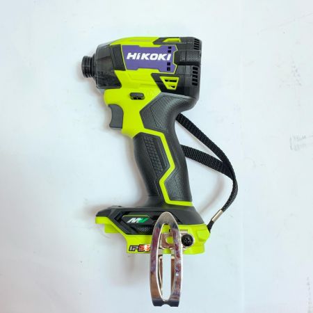  HiKOKI ハイコーキ コードレスインパクトドライバ　本体のみ　36ｖ WH36DD イエロー