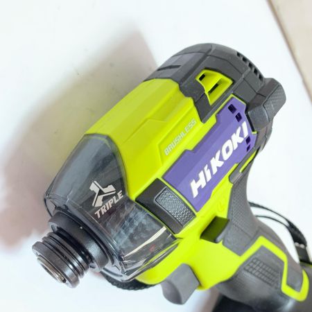  HiKOKI ハイコーキ コードレスインパクトドライバ　本体のみ　36ｖ WH36DD イエロー