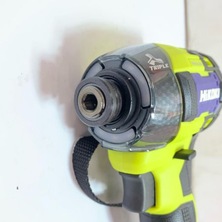  HiKOKI ハイコーキ コードレスインパクトドライバ　本体のみ　36ｖ WH36DD イエロー