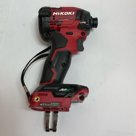  HiKOKI ハイコーキ コードレスインパクトドライバ　本体のみ　36Ｖ WH36DD レッド