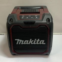 ♭♭ MAKITA マキタ 充電式スピーカー  本体のみ MR200 レッド Bランク