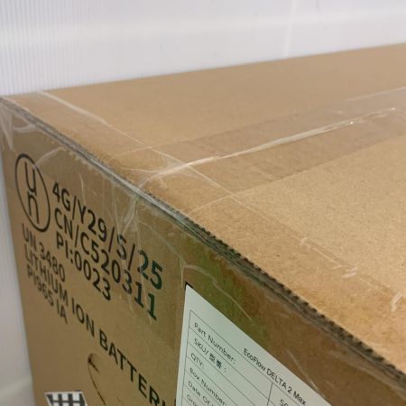  EcoFlow デルタ2　ポータブル電源　【未開封品】 EFDELTA2MAX-JP ブラック