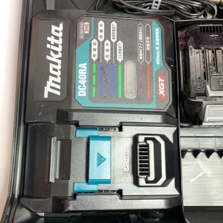  MAKITA マキタ 充電式ドライバドリル　充電器・充電池2個・ケース付 40v 2.5Ah DF001GRDX