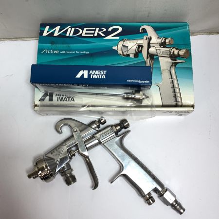  ANEST IWATA スプレーガン　ノズル純正パーツ付 WIDER2-201S