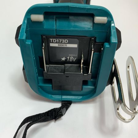  MAKITA マキタ 充電式インパクトドライバ ケース付 未使用 TD173DRGX ブルー