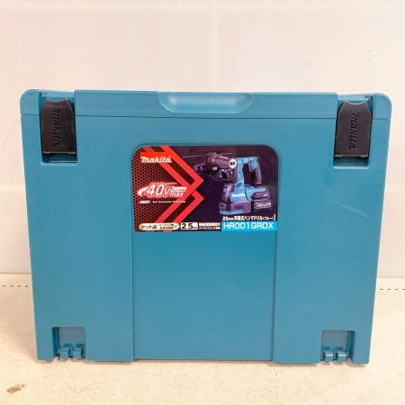  MAKITA マキタ 28mm 充電式ハンマドリル　40V　【未使用品】充電器、充電池×2　ケース付 HR001GRDX