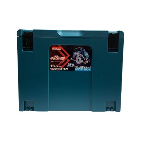  MAKITA マキタ 165ｍｍ充電式丸ノコ　充電器・充電池2個（充電回数0回）・ケース付 HS001G