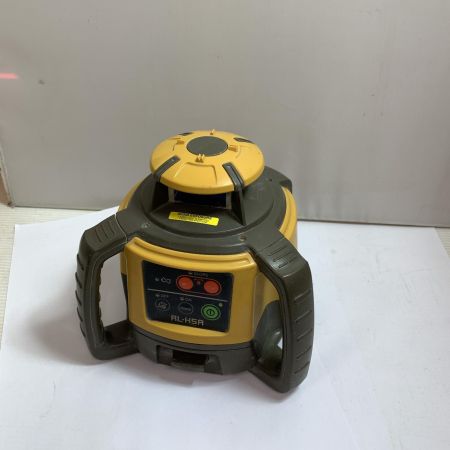  TOPCON トプコン ローテーティングレーザー 受光器2個、ケース付　未校正　キズ、ヨゴレあり RL-H5A イエロー