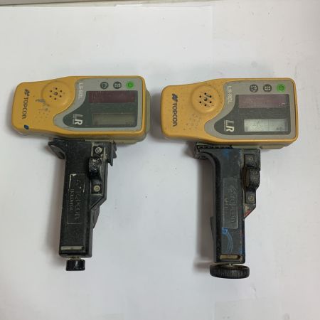  TOPCON トプコン ローテーティングレーザー 受光器2個、ケース付　未校正　キズ、ヨゴレあり RL-H5A イエロー