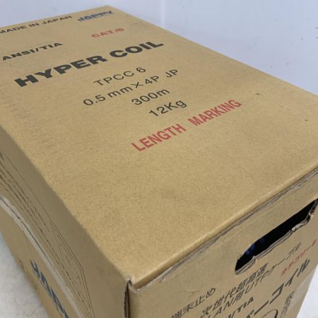  FLANTEC ハイパーコイル　LANケーブル　CAT.6　300Ｍ FZ14-12721