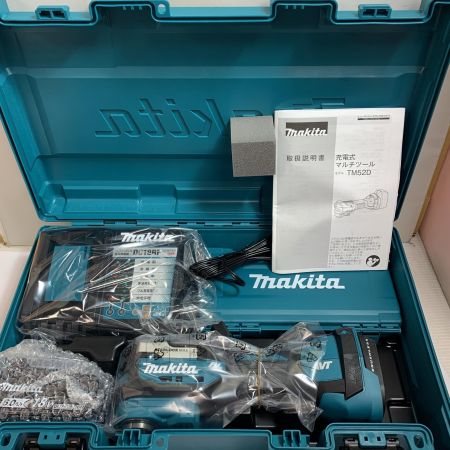  MAKITA マキタ 充電式マルチツール　充電器・充電池1個・ケース付 18v  TM52DRG