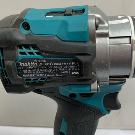 MAKITA マキタ 充電式ドライバドリル　充電池1個（充電回数20回）、ケース、サイドハンドル DF001G