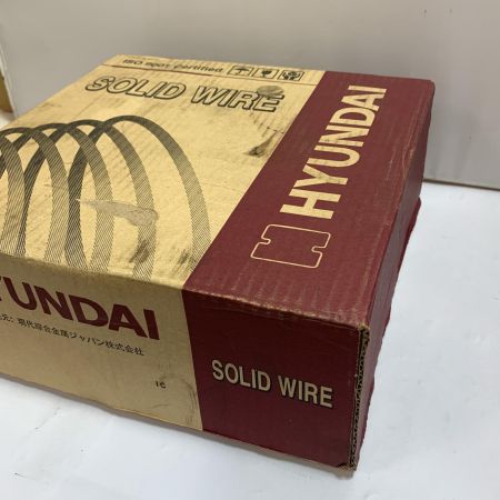  HYUNDAI SOLID WIRE  溶接ワイヤ　箱に傷みあり  SM-70