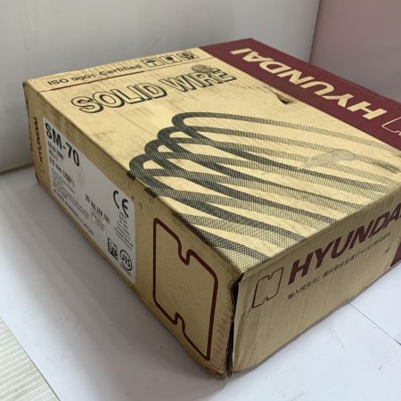  HYUNDAI SOLID WIRE  溶接ワイヤ　箱に傷みあり  SM-70