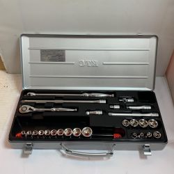 ♭♭ KTC ケーティーシー 9.5sq. ソケットレンチセット　26点組　未使用品 TB318 Sランク
