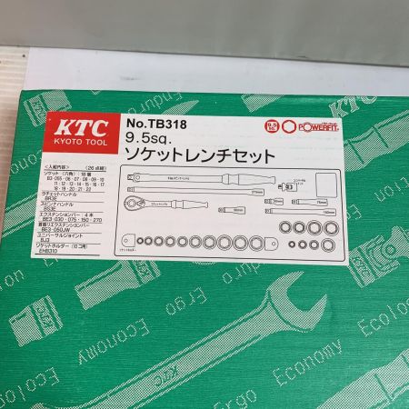  KTC ケーティーシー 9.5sq. ソケットレンチセット　26点組　未使用品 TB318