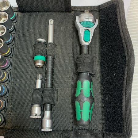  Wera スピードラチェットセット  キズ、ヨゴレあり 8100 SA 9