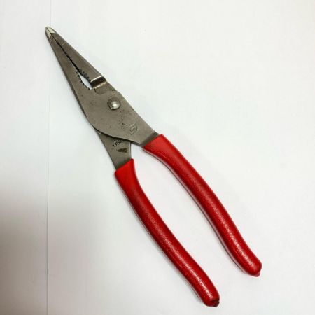  Snap-on スナップオン ロングノーズスリップジョイントプライヤー LN47ACF レッド