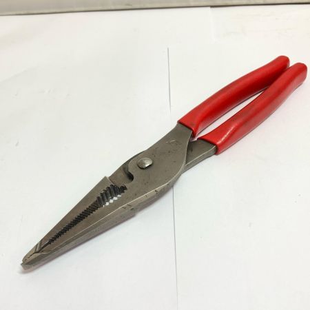  Snap-on スナップオン ロングノーズスリップジョイントプライヤー LN47ACF レッド
