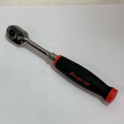 ♭♭ Snap-on スナップオン クイックリリースラチェットハンドル FHR80 ブラック×レッド x レッド Bランク