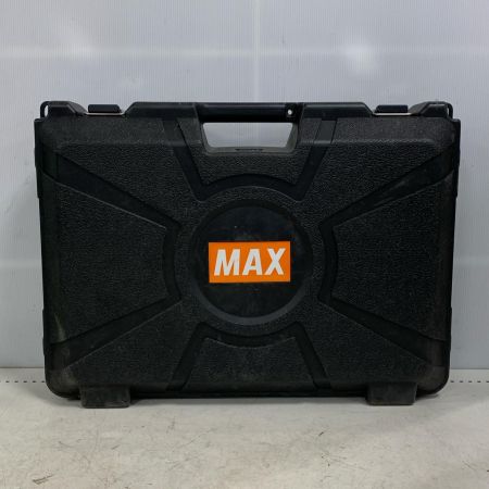  MAX マックス 鉄筋結束機　リバータイア 充電器・充電池5.0AH 2個・ケース付 14.4v  RB-442T ブラック×レッド