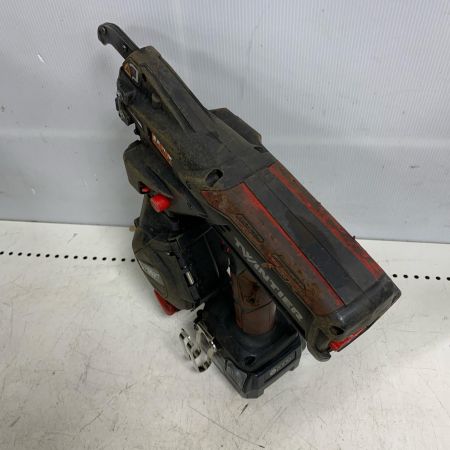  MAX マックス 鉄筋結束機　リバータイア 充電器・充電池5.0AH 2個・ケース付 14.4v  RB-442T ブラック×レッド