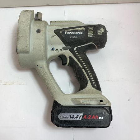  Panasonic パナソニック 充電式全ネジカッタ　充電器・充電池1個・ケース付  EZ4540 ライトグレー