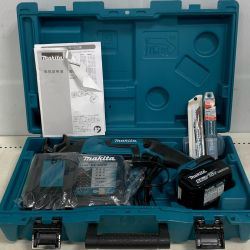 ♭♭ MAKITA マキタ 充電式レシプロソー　18v 充電器・充電池1個・ケース付 JR184DRF ブルー Aランク
