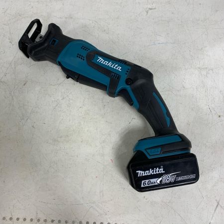  MAKITA マキタ 充電式レシプロソー　18v 充電器・充電池1個・ケース付 JR184DRF ブルー
