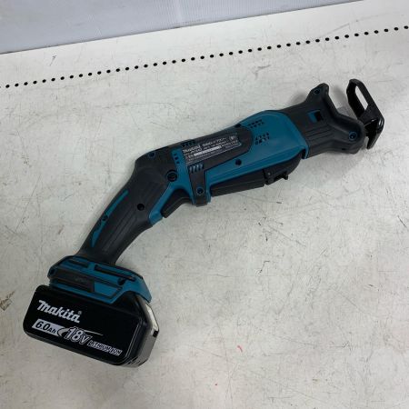  MAKITA マキタ 充電式レシプロソー　18v 充電器・充電池1個・ケース付 JR184DRF ブルー